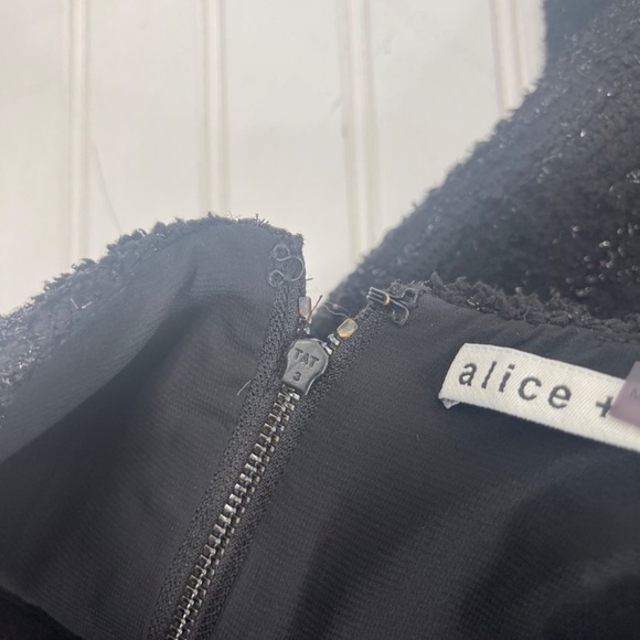 Alice + Olivia Black Size 6 Dress - Picture 6 of 15